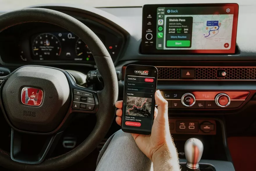 Honda створила карту найкращих доріг Європи для водіїв