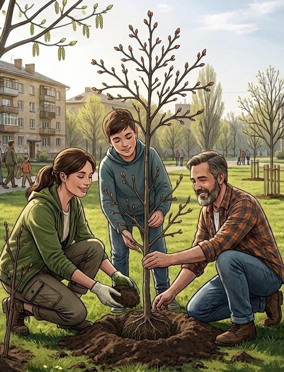 У Франківську починається весняна акція озеленення: мешканцям безкоштовно роздадуть саджанці