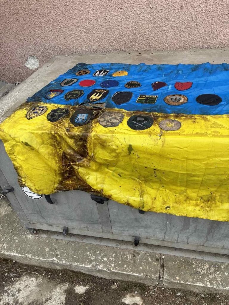 У каналізаційній мережі Івано‑Франківська знайшли пошкоджений прапор України