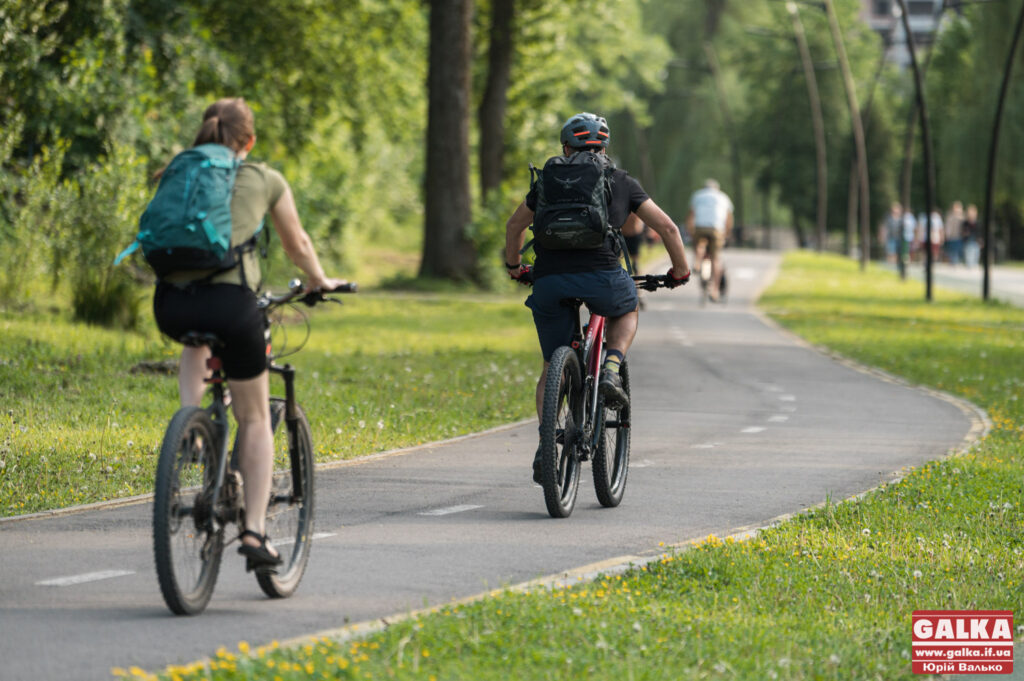 Івано‑Франківськ: велодоріжку на міському озері продовжать по всьому периметру