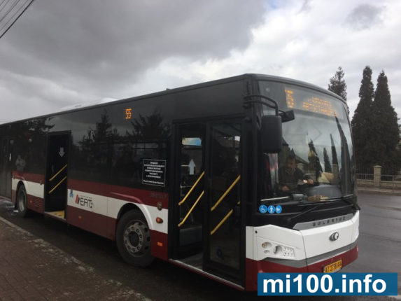 В Івано-Франківську тимчасово змінили маршрути автобусів через перекриття центру