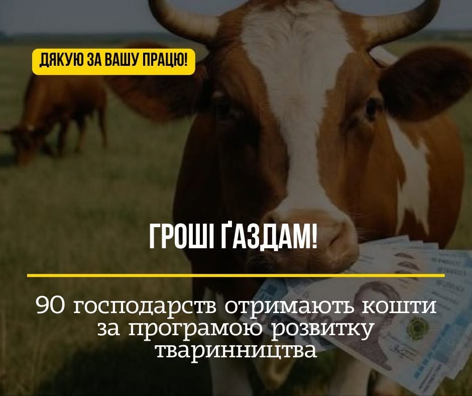 В Івано-Франківській громаді 90 господарств отримають виплати з бюджету за утримання худоби та пасік