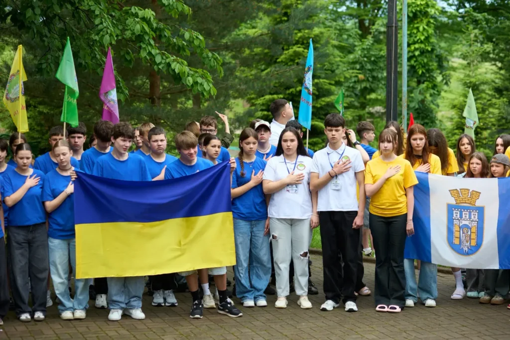 Комунальний табір «Лімниця» на Івано-Франківщині прийняв першу зміну: стартували з 125 дітей