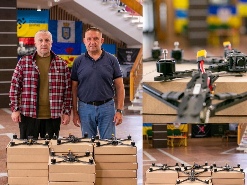 Івано-Франківськ передав на Добропільсько-Покровський напрямок 35 FPV-дронів для військових