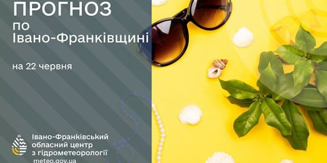 Прогноз погоди в Івано-Франківську на 22 червня: короткочасні дощі та місцями грози